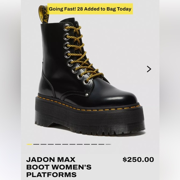 Dr Martens Jadon Max Boots - Picture 2 of 9